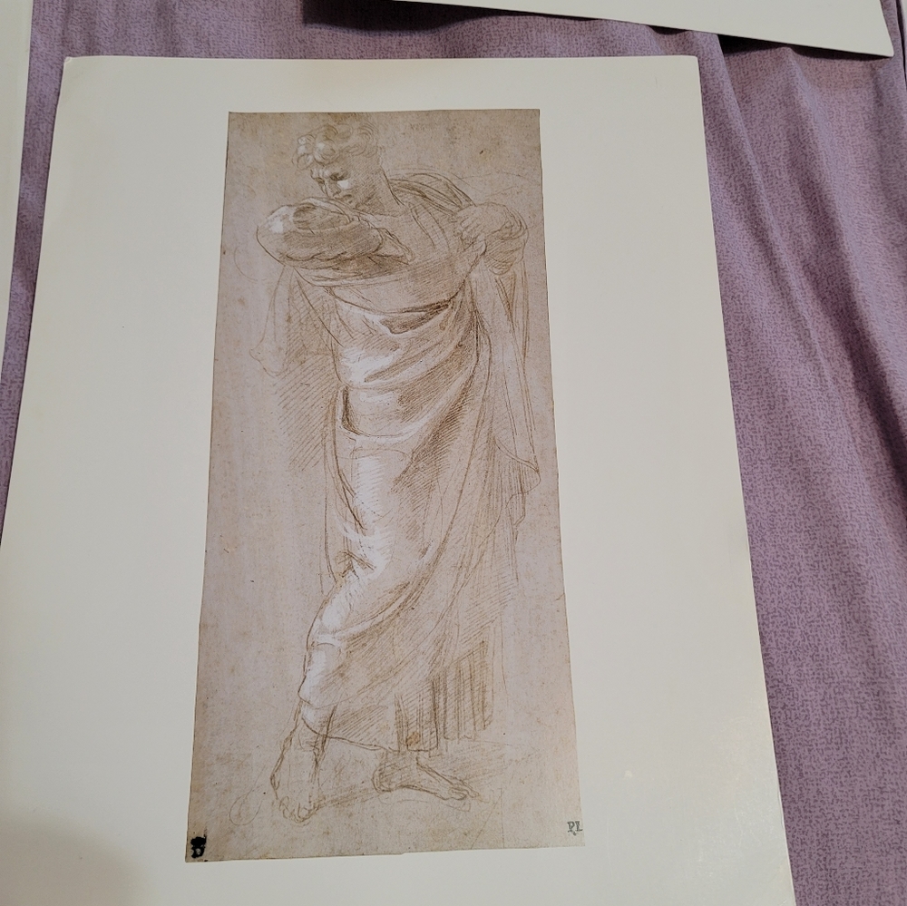 Set of 5 Italian Drawings - J. Paul Getty Museum Collection - 11x14" prints - Picture 6 of 10
